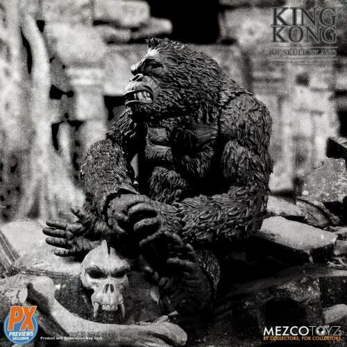 Mezco King Kong of Skull Island Black & White PX Previews Exclusive - Toy Snowman