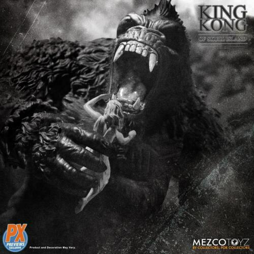 Mezco King Kong of Skull Island Black & White PX Previews Exclusive - Toy Snowman
