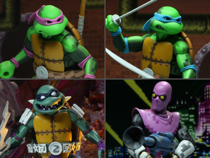 TMNT: Turtles in Time Wave 1 Set of 4 Figures - Toy Snowman