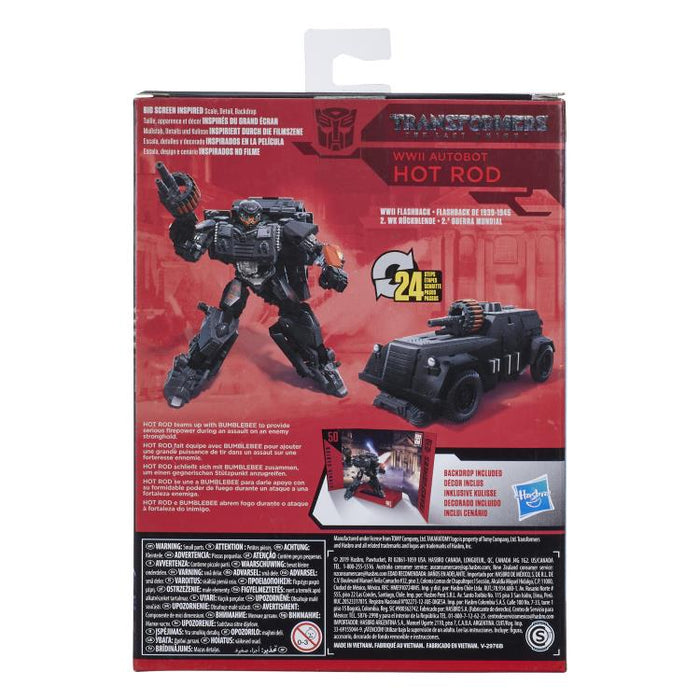 Transformers Studio Series 50 Deluxe Hot Rod - Toy Snowman