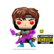 X-Men Gambit Glow-in-the-Dark Pop! Vinyl Figure - Entertainment Earth Exclusive - Toy Snowman