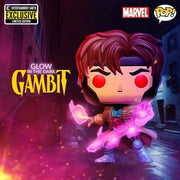 X-Men Gambit Glow-in-the-Dark Pop! Vinyl Figure - Entertainment Earth Exclusive - Toy Snowman