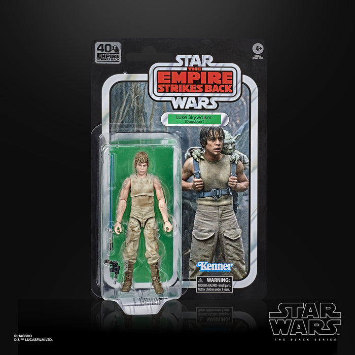 Star Wars The Black Series Luke Skywalker (Dagobah) 6-Inch Scale Star Wars: The Empire Strikes Back 40th Anniversary Collectible Figure - Toy Snowman