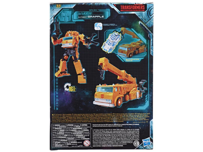 Transformers War for Cybertron: Earthrise Voyager Grapple - Toy Snowman