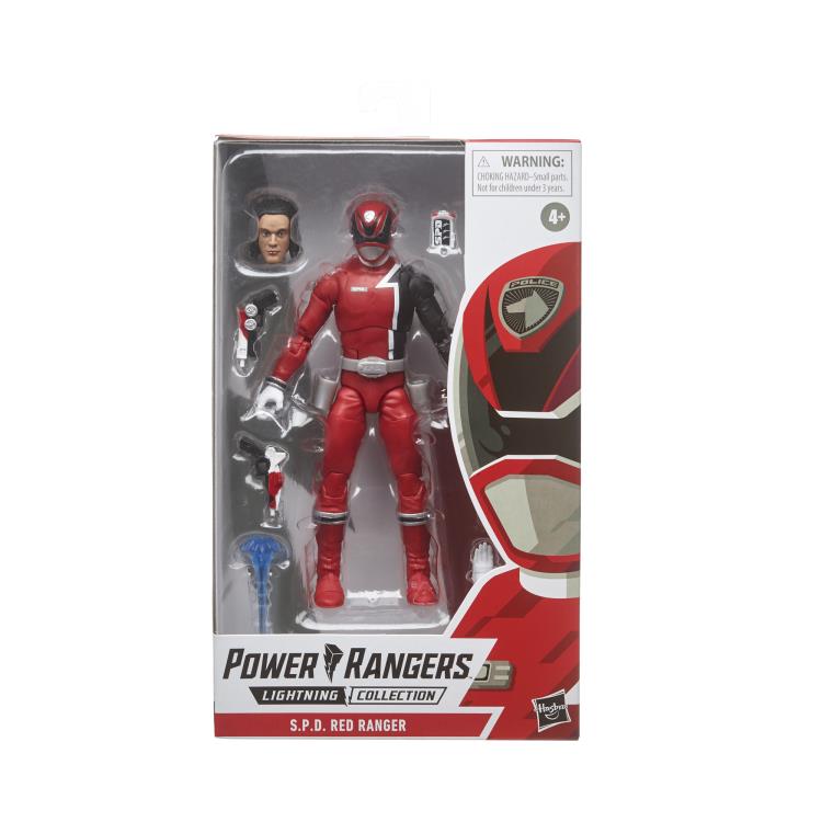 Power Rangers S.P.D. Lightning Collection Red Ranger — Toy Snowman