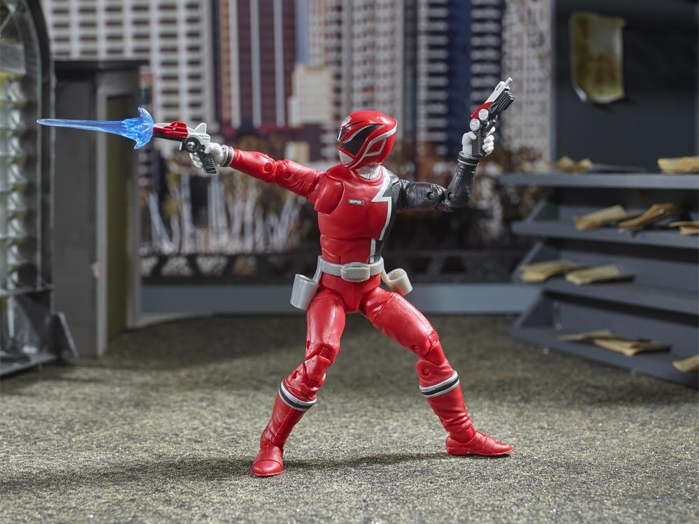 Power Rangers S.P.D. Lightning Collection Red Ranger — Toy Snowman