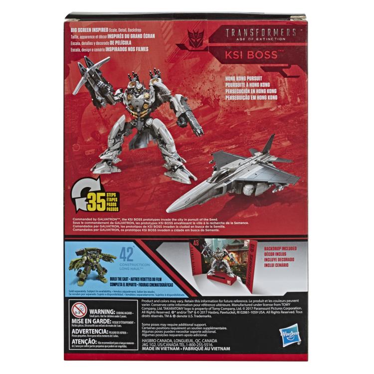 Transformers Studio Series 43 Voyager KSI Boss - Toy Snowman