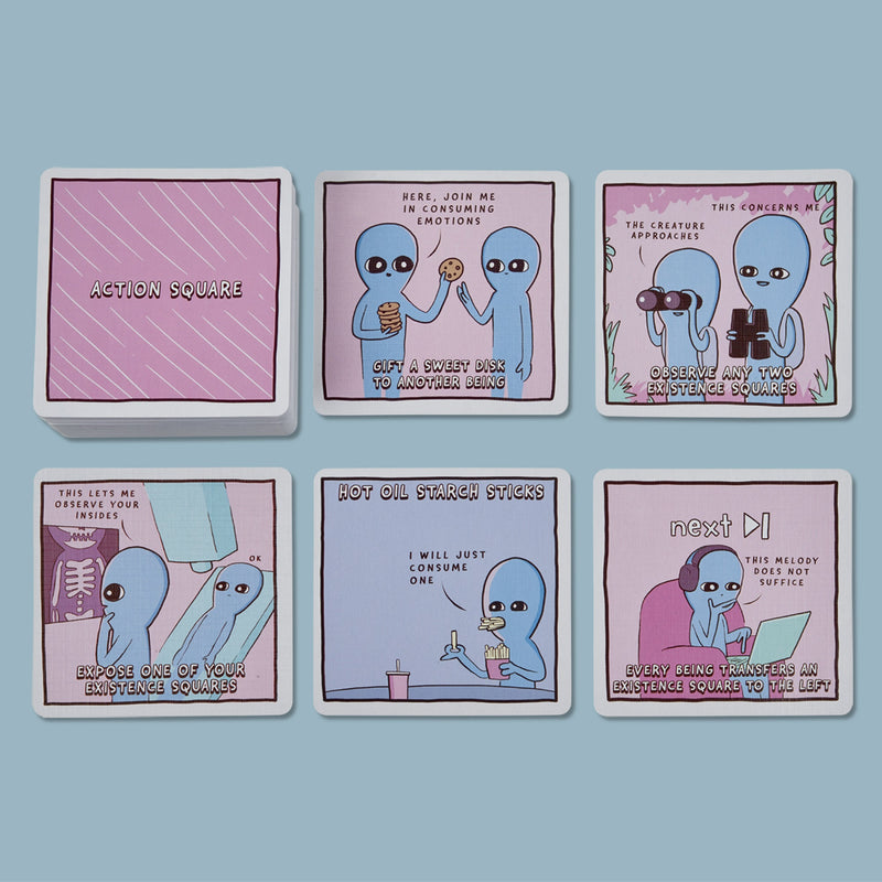 Sweet Existence, A Strange Planet Family-Friendly Party Card Game - Toy Snowman