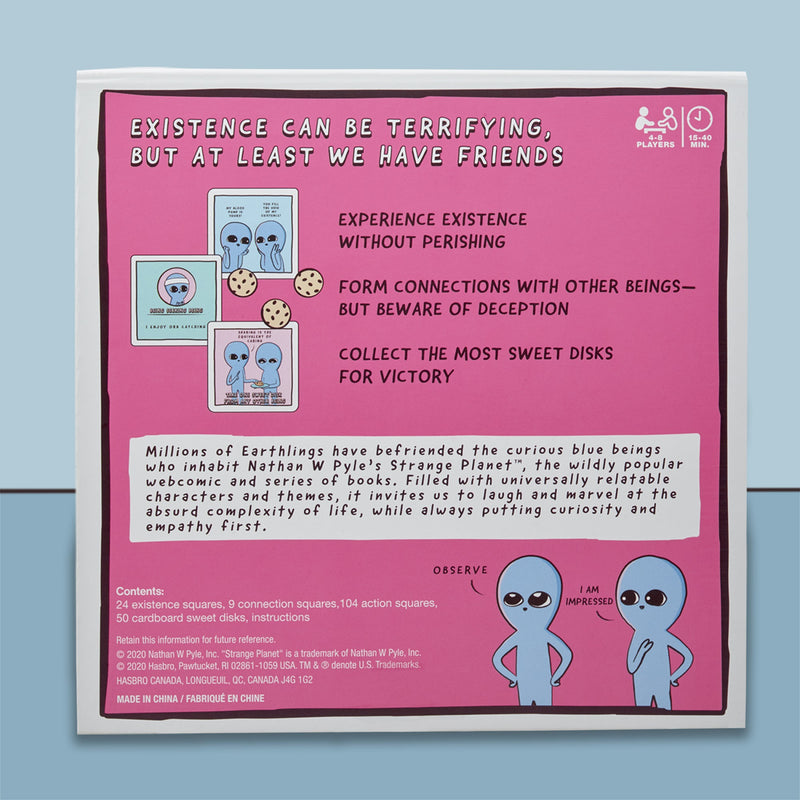 Sweet Existence, A Strange Planet Family-Friendly Party Card Game - Toy Snowman