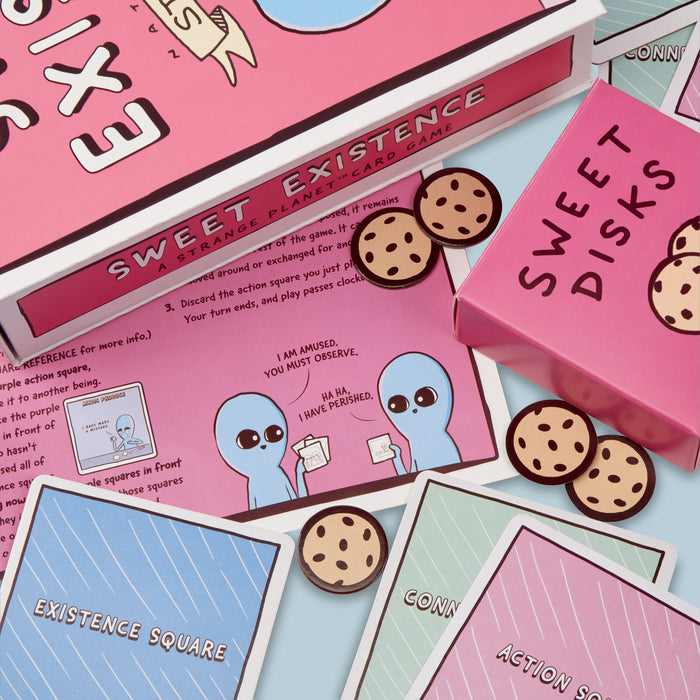 Sweet Existence, A Strange Planet Family-Friendly Party Card Game - Toy Snowman