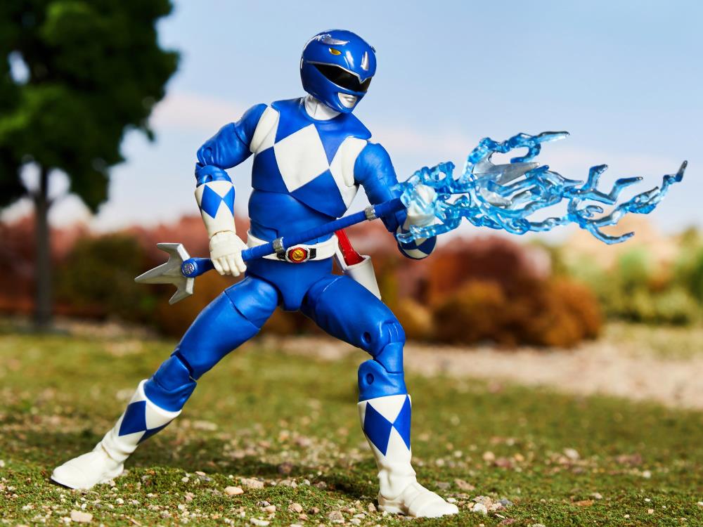 Mighty Morphin Power Rangers Lightning Collection Blue Ranger — Toy Snowman