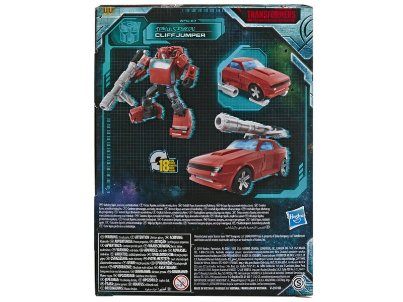 Transformers War for Cybertron: Earthrise Deluxe Cliffjumper - Toy Snowman