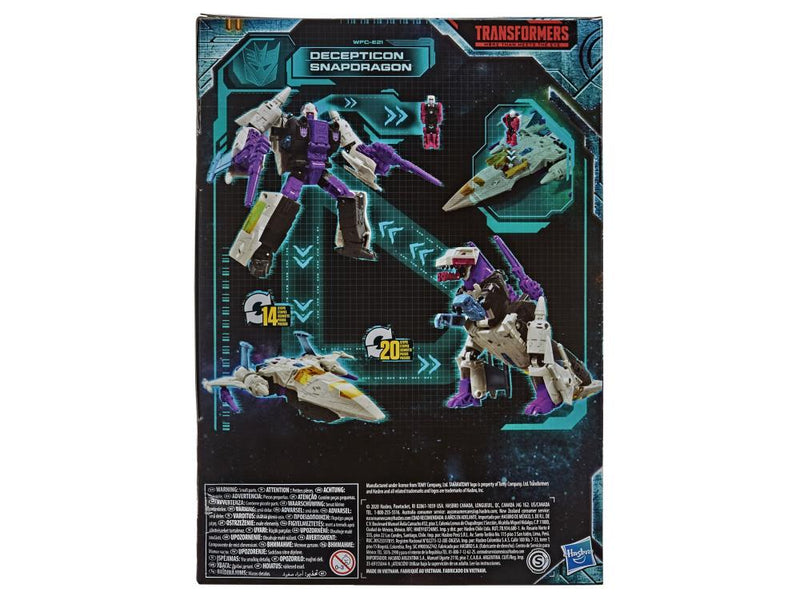 Transformers War for Cybertron: Earthrise Voyager Snapdragon - Toy Snowman