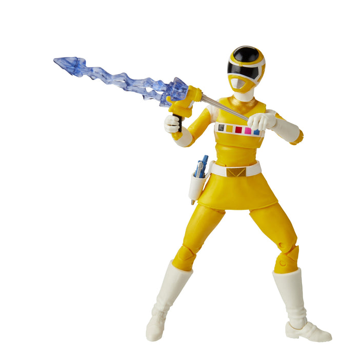 Power Rangers Lightning Collection In Space Yellow Ranger Figure - Toy Snowman