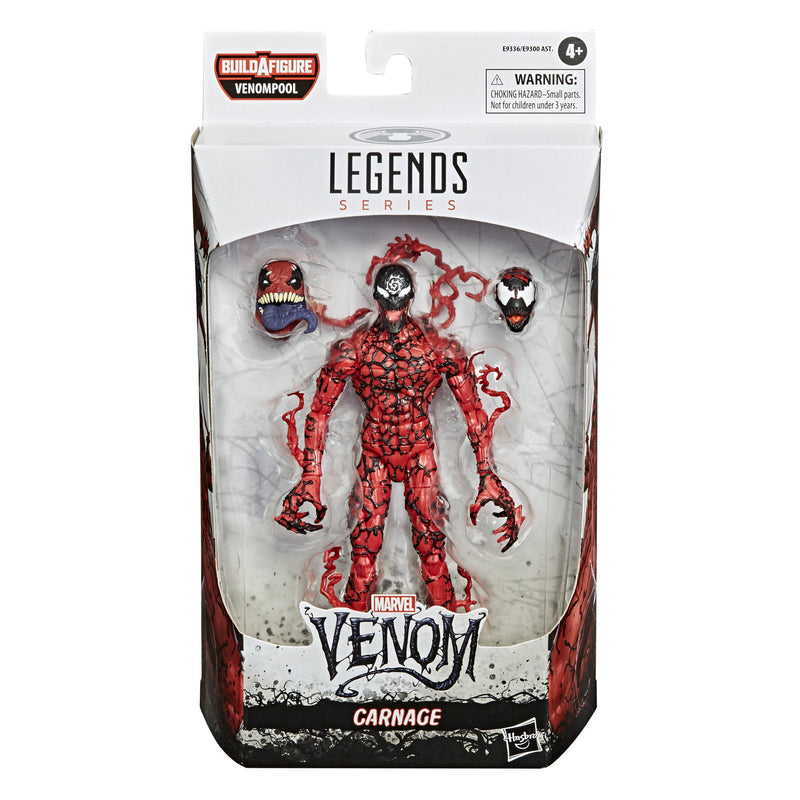 Hasbro Marvel Legends Series Venom 6-inch Collectible Action Figure Toy Carnage - Toy Snowman