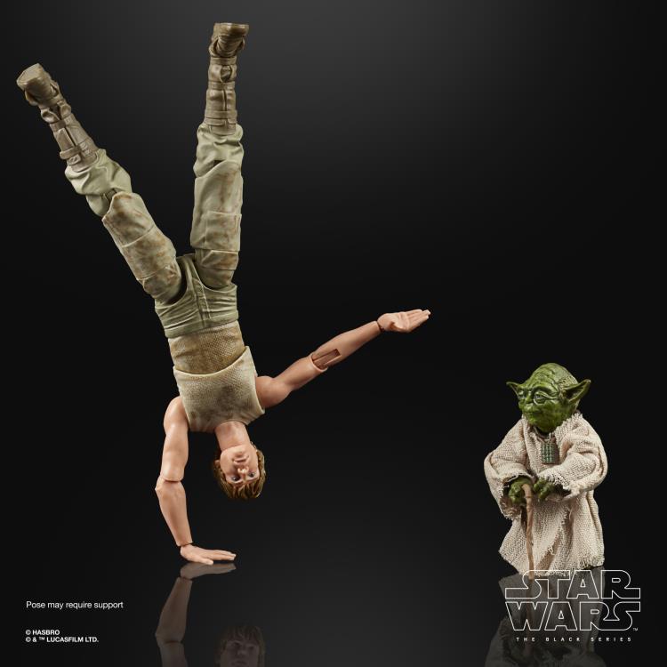 Star Wars 40th Anniversary The Black Series 6" Deluxe Luke Skywalker & Yoda (Jedi Training) Two-Pack - Toy Snowman