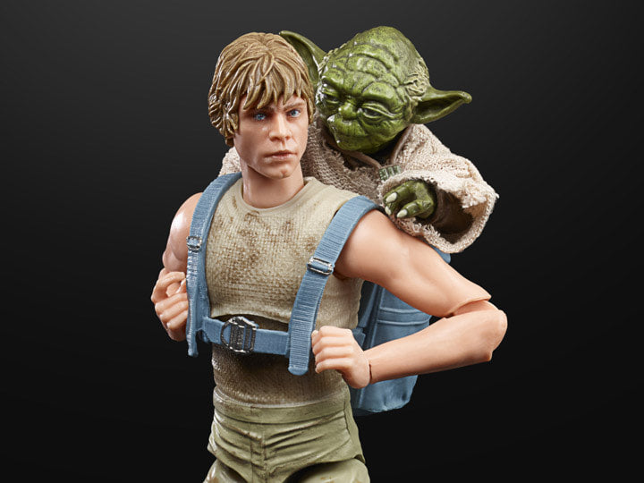 Star Wars 40th Anniversary The Black Series 6" Deluxe Luke Skywalker & Yoda (Jedi Training) Two-Pack - Toy Snowman