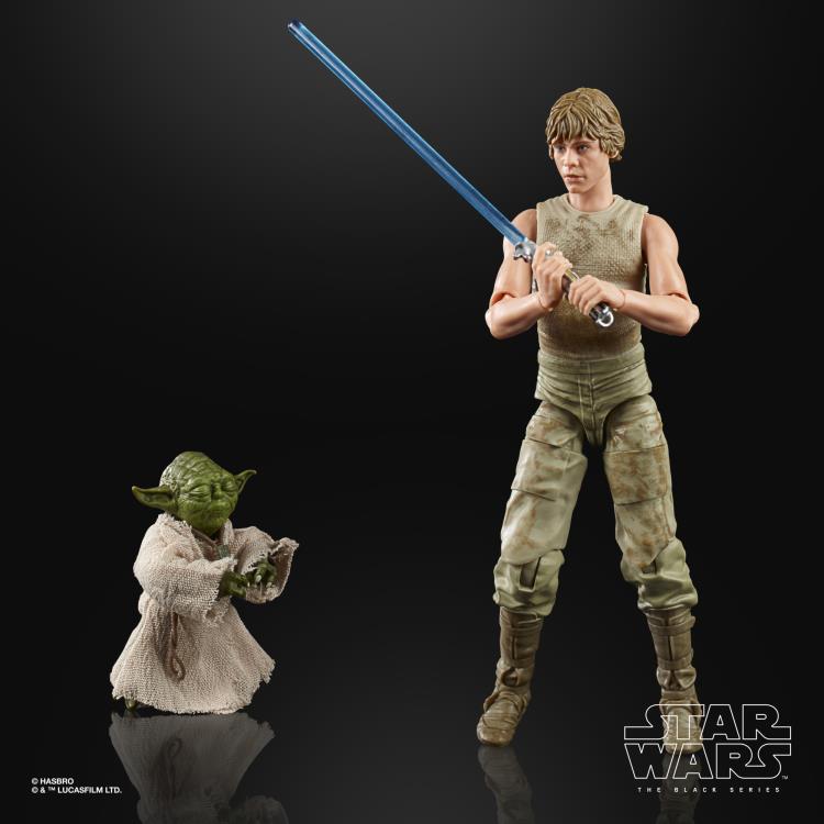 Star Wars 40th Anniversary The Black Series 6" Deluxe Luke Skywalker & Yoda (Jedi Training) Two-Pack - Toy Snowman