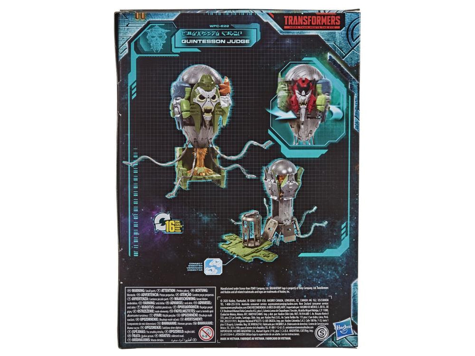 Transformers War for Cybertron: Earthrise Voyager Quintesson Judge - Toy Snowman