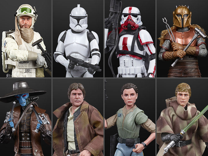 Star Wars: The Black Series 6" Wave 37 Set of 8 Figures - Toy Snowman