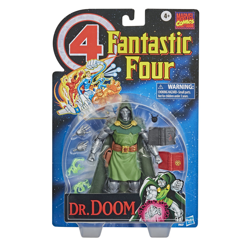 Marvel Vintage 6-Inch-Scale Dr. Doom Fantastic 4 Action Figure Toy - Toy Snowman