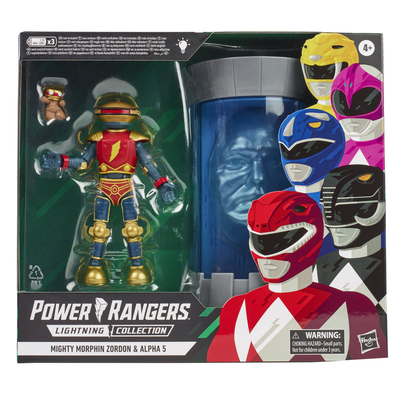 Power Rangers Lightning Collection Mighty Morphin Zordon & Alpha 5 - Toy Snowman