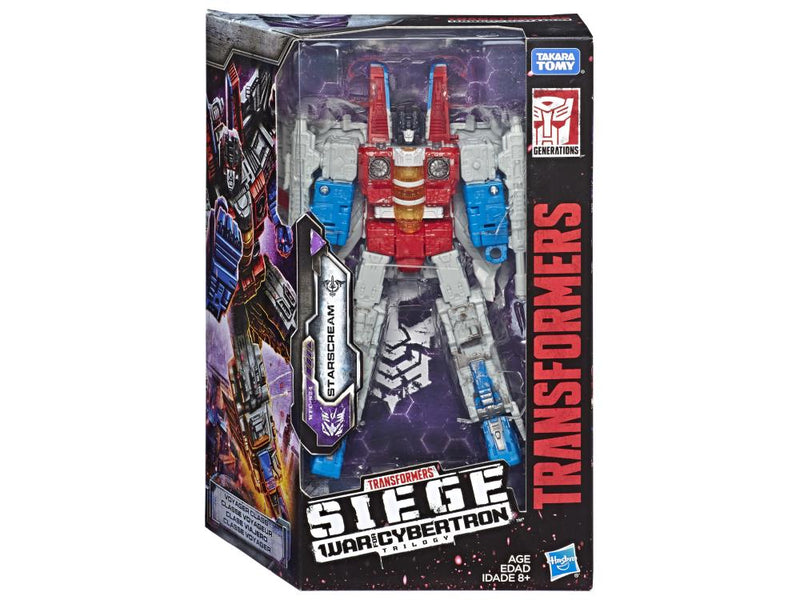 Transformers War for Cybertron: Siege Voyager Starscream - Toy Snowman