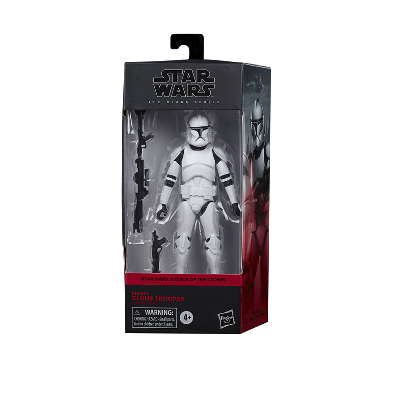 Star Wars The Black Series Phase I Clone Trooper Toy 6-Inch Scale Star Wars: The Clone Wars Figure - Toy Snowman