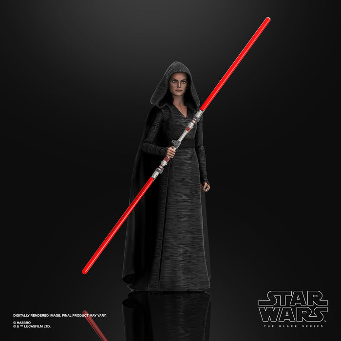 (pre-Order batch 3) Star Wars The Black Series Rey (Dark Side Vision) Toy 6-Inch Scale Star Wars: The Rise of Skywalker Collectible Figure - Toy Snowman