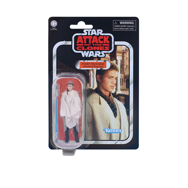 Star Wars The Vintage Collection Anakin Skywalker (Peasant Disguise) Toy, 3.75-Inch-Scale Figure for Kids Ages 4 and Up - Toy Snowman