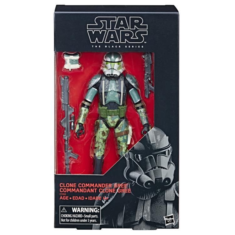 (pre-order) Star Wars: The Black Series 6" Clone Commander Gree (The Clone Wars) - Toy Snowman