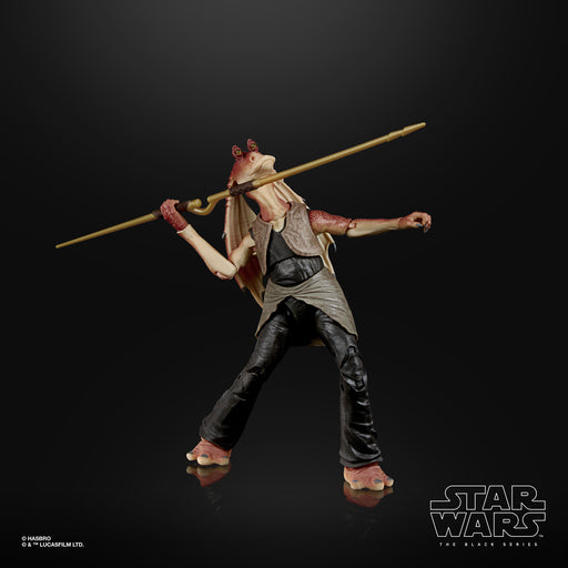 Star Wars The Black Series Jar Jar Binks 6-Inch-Scale Star Wars: The Phantom Menace Collectible Deluxe Action Figure - Toy Snowman