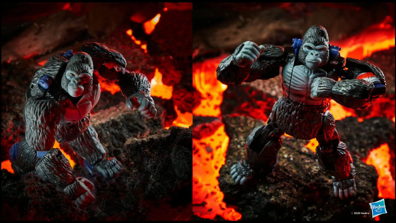 Transformers War for Cybertron Kingdom VOYAGER OPTIMUS PRIMAL - Toy Snowman