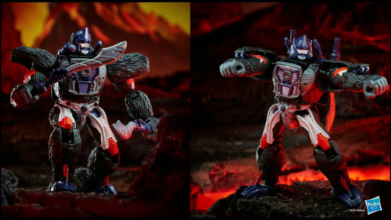 Transformers War for Cybertron Kingdom VOYAGER OPTIMUS PRIMAL - Toy Snowman