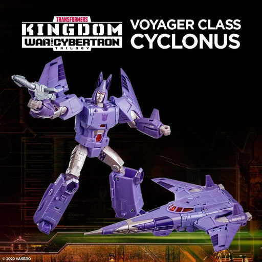 Transformers War for Cybertron Kingdom VOYAGER CYCLONUS - Toy Snowman