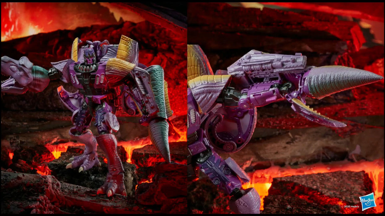 (second batch preorders) Transformers War for Cybertron Kingdom TREX MEGATRON - Toy Snowman