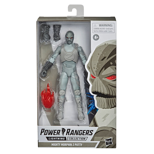 Power Rangers Lightning Collection Zeo Z Putty 6-Inch Premium Collectible Action Figure Toy with Accessories - Toy Snowman