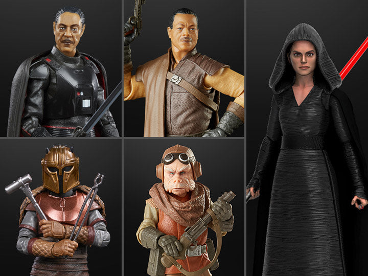 (pre-orderd ) Star Wars: The Black Series 6" Wave 38 Set of 5 Figures - Toy Snowman