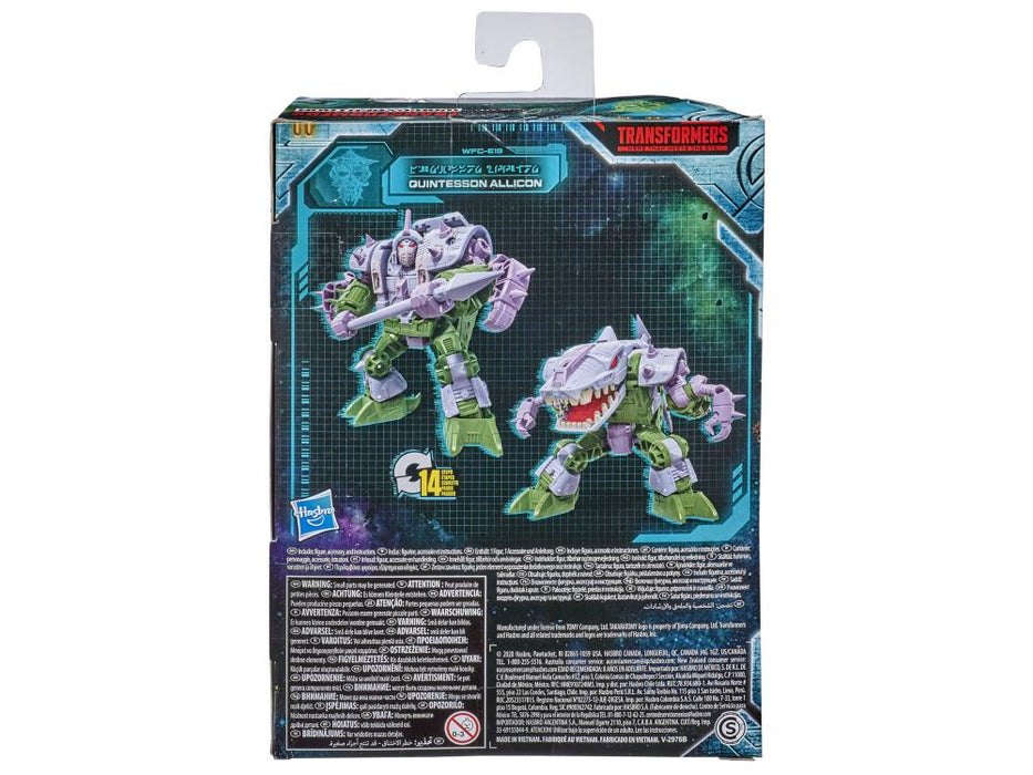 Transformers War for Cybertron: Earthrise Deluxe Quintesson Allicon - Toy Snowman