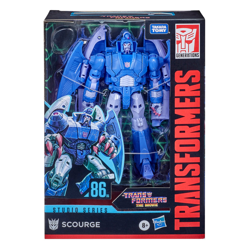 (preorder Batch 2) Transformers Toys Studio Series 86 Voyager The Transformers: The Movie Scourge Action Figure - Toy Snowman
