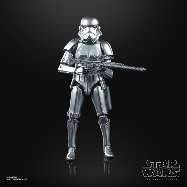 Star Wars: The Black Series 6" Stormtrooper (Carbonized) - Toy Snowman