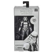 Star Wars: The Black Series 6" Stormtrooper (Carbonized) - Toy Snowman