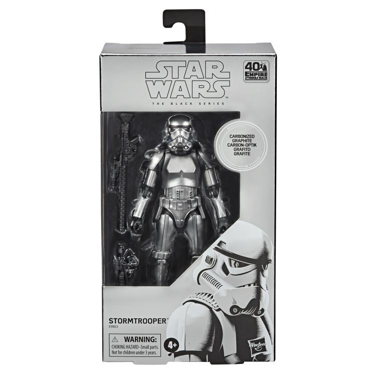 Star Wars: The Black Series 6" Stormtrooper (Carbonized) - Toy Snowman