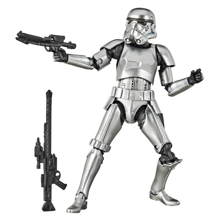 Star Wars: The Black Series 6" Stormtrooper (Carbonized) - Toy Snowman