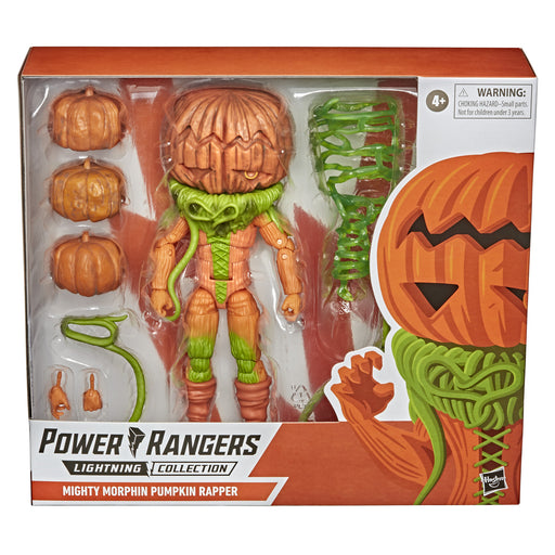Power Rangers Lightning Collection Monsters Mighty Morphin Pumpkin Rapper 8-Inch Premium Collectible Action Figure Toy - Toy Snowman