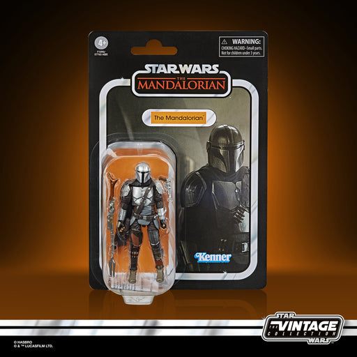(pre-order) Star Wars The Vintage Collection The Mandalorian Toy, 3.75-Inch-Scale The Mandalorian Figure (Beskar) - Toy Snowman