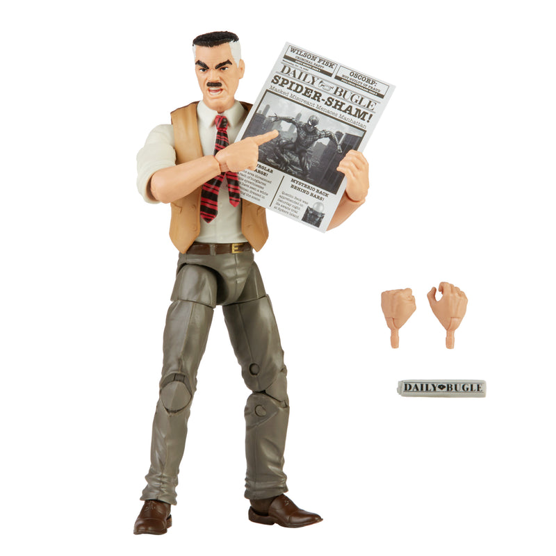 Hasbro Marvel Legends 6-inch J. Jonah Jameson Vintage retro Collection Figure - Toy Snowman