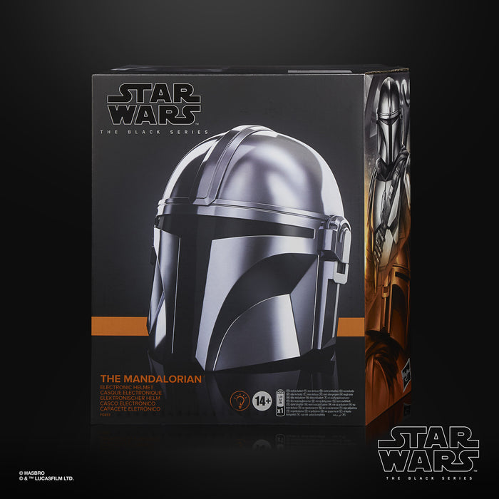 (Pre-order)  Star Wars The Black Series The Mandalorian Premium Electronic Helmet Roleplay Collectible - Toy Snowman