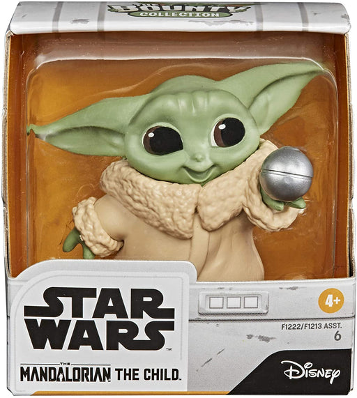 Star Wars The Bounty Collection The Child Collectible Toy 2.2-Inch The Mandalorian “Baby Yoda” Ball - Toy Snowman