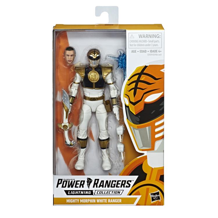Mighty Morphin Power Rangers Lightning Collection White Ranger — Toy ...